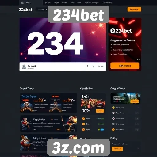 Avaliação da interface do usuário do site 234bet